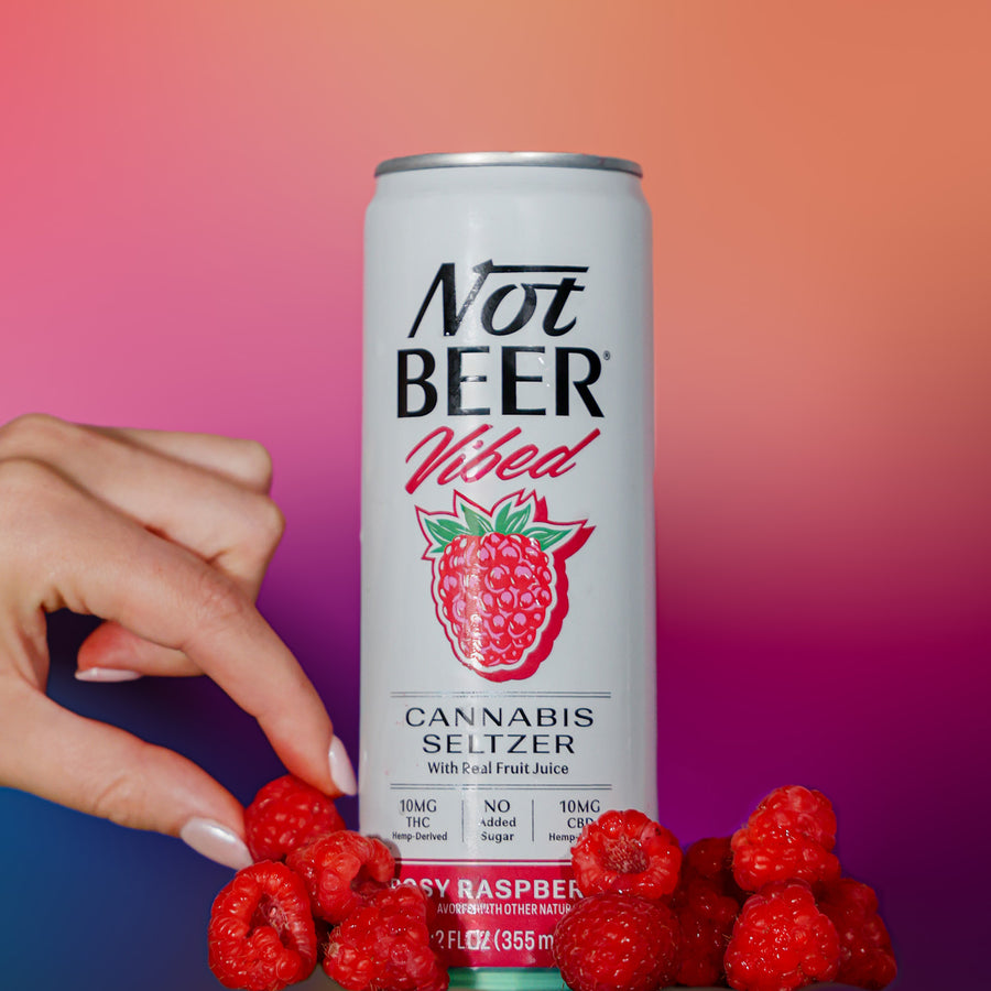 THC Seltzer - Rosy Raspberry